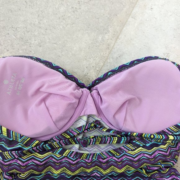 Athleta Twist Tankini Top 34B/CT and Bottoms - Swimsuit - Picture 6 of 14